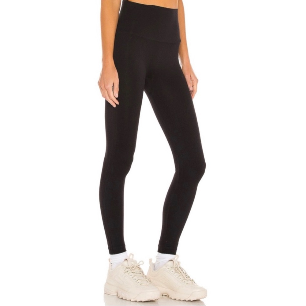 New SPANX Seamless Black Leggings Look At Me Now 1X